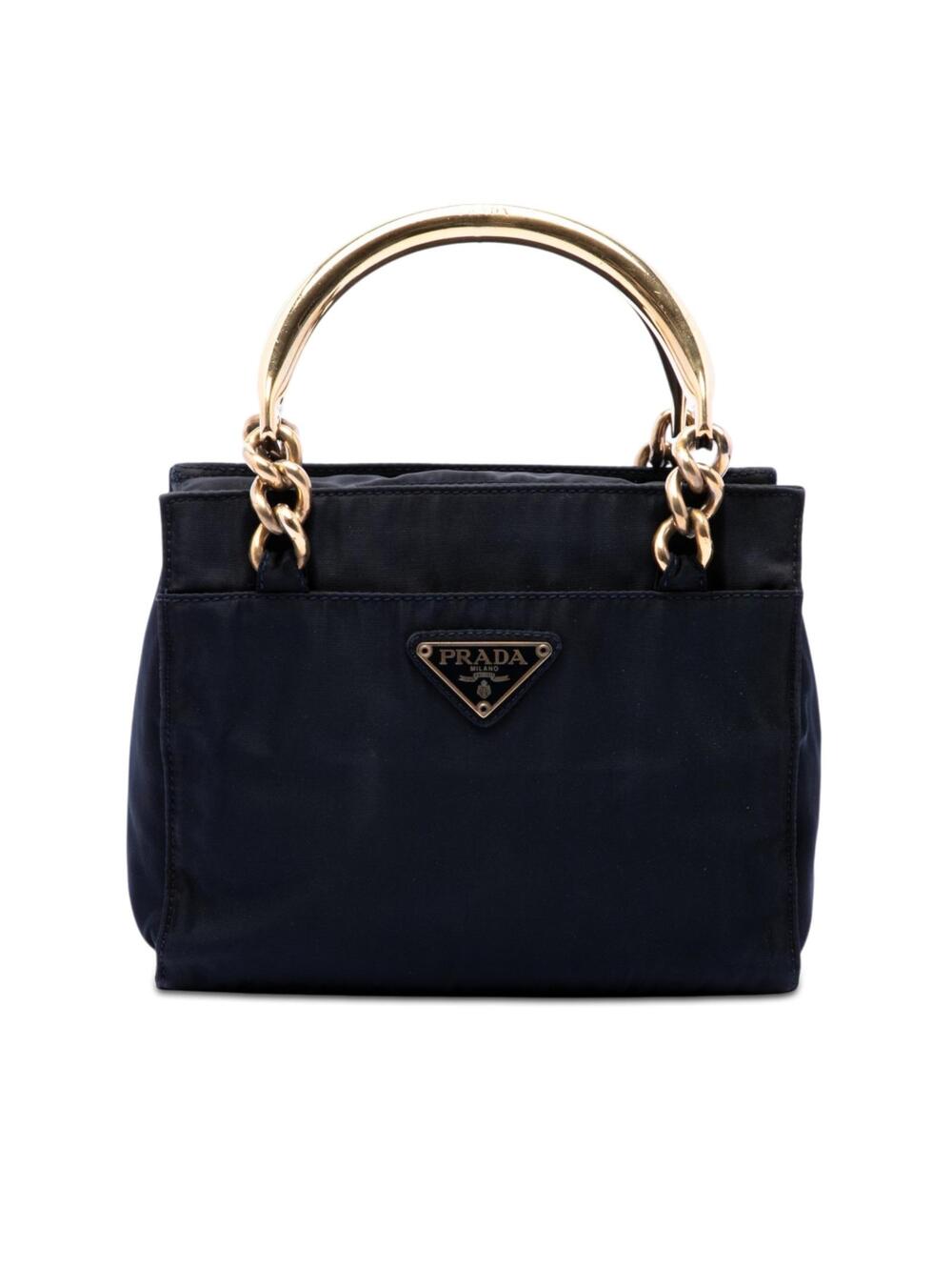 Prada Tessuto Metal Handle Bag Pre- #319875P56B